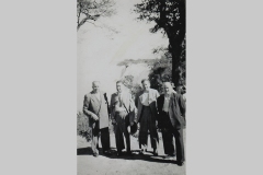 NUM delegation at the Victoria Falls 1950